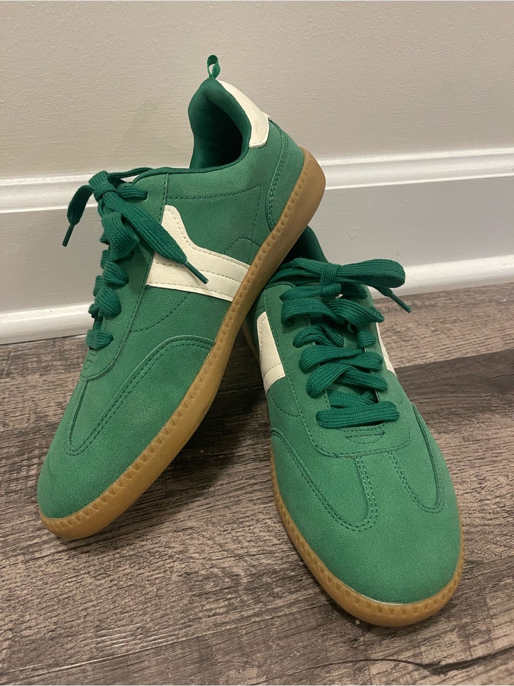 Kids Green Sneakers